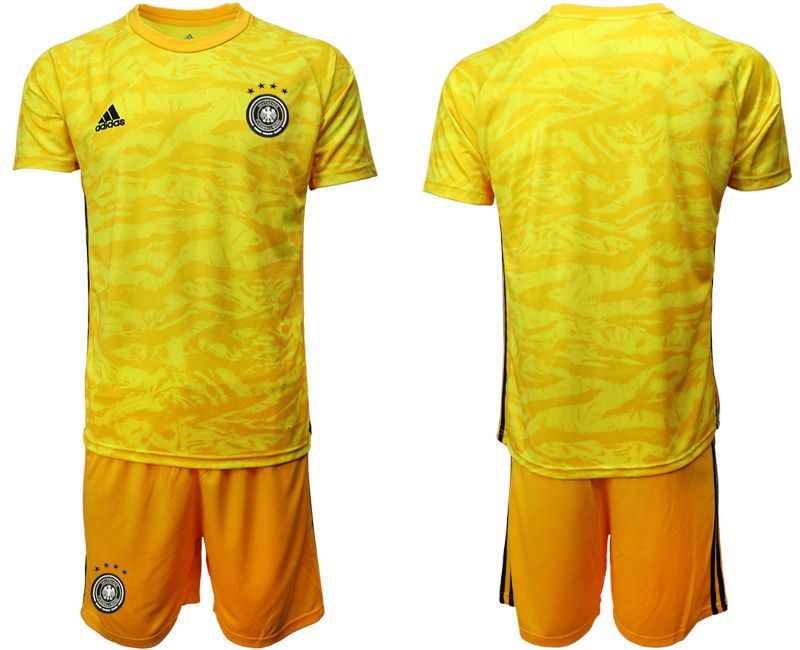 Men 2019-2020 Season National Team Germany yellow goalkeeper Soccer Jerseys